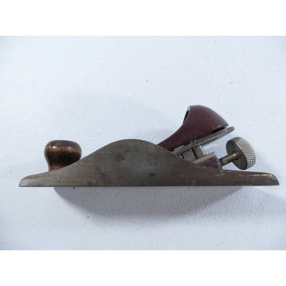 Vintage Stanley No. 220 Black Plane Wood Working Carpentry Made‎ In USA - Picture 9 of 12